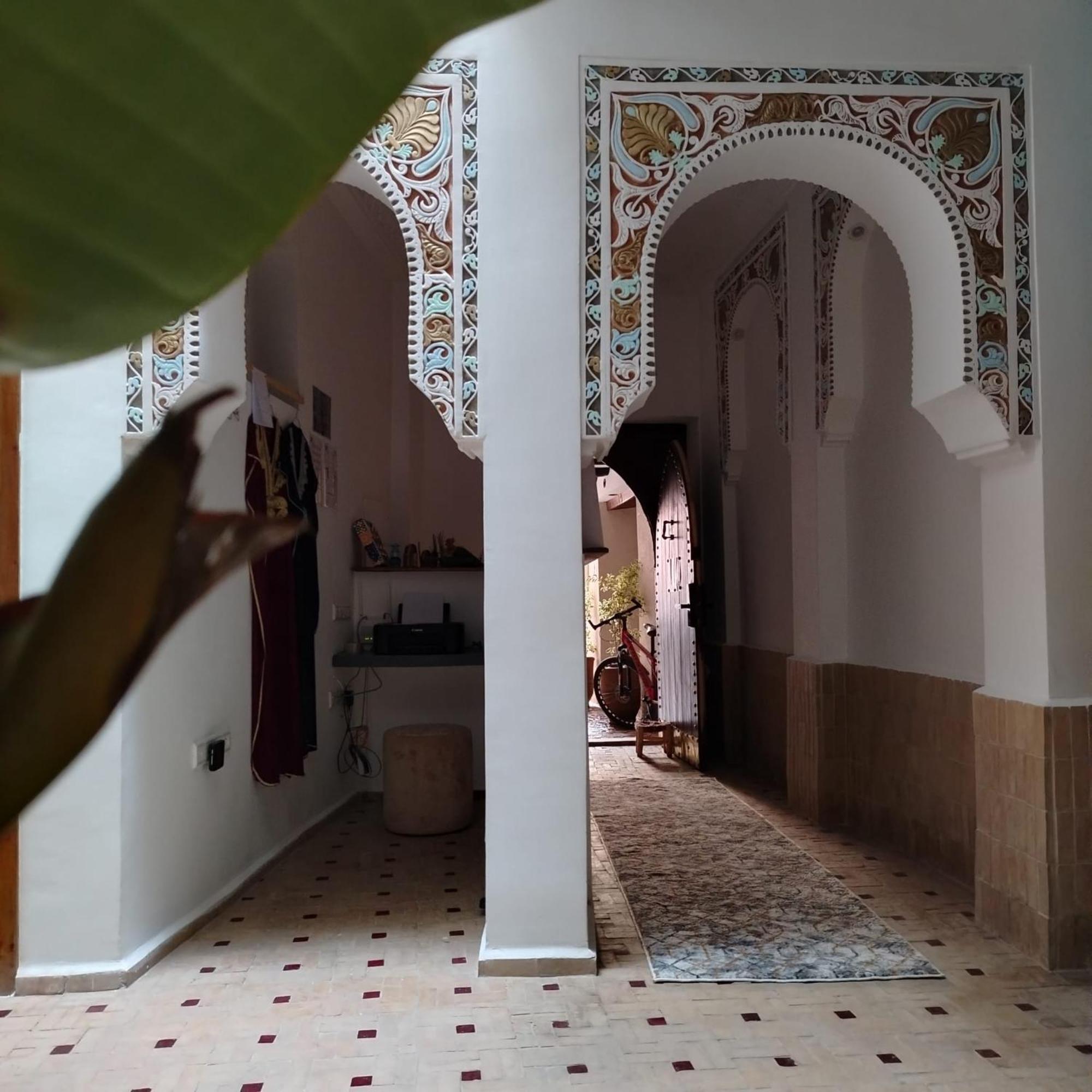 Riad & Spa Sous Le Soleil Chez Jerome Et Pamela Ch Marrakchi Marrakesh Exteriör bild