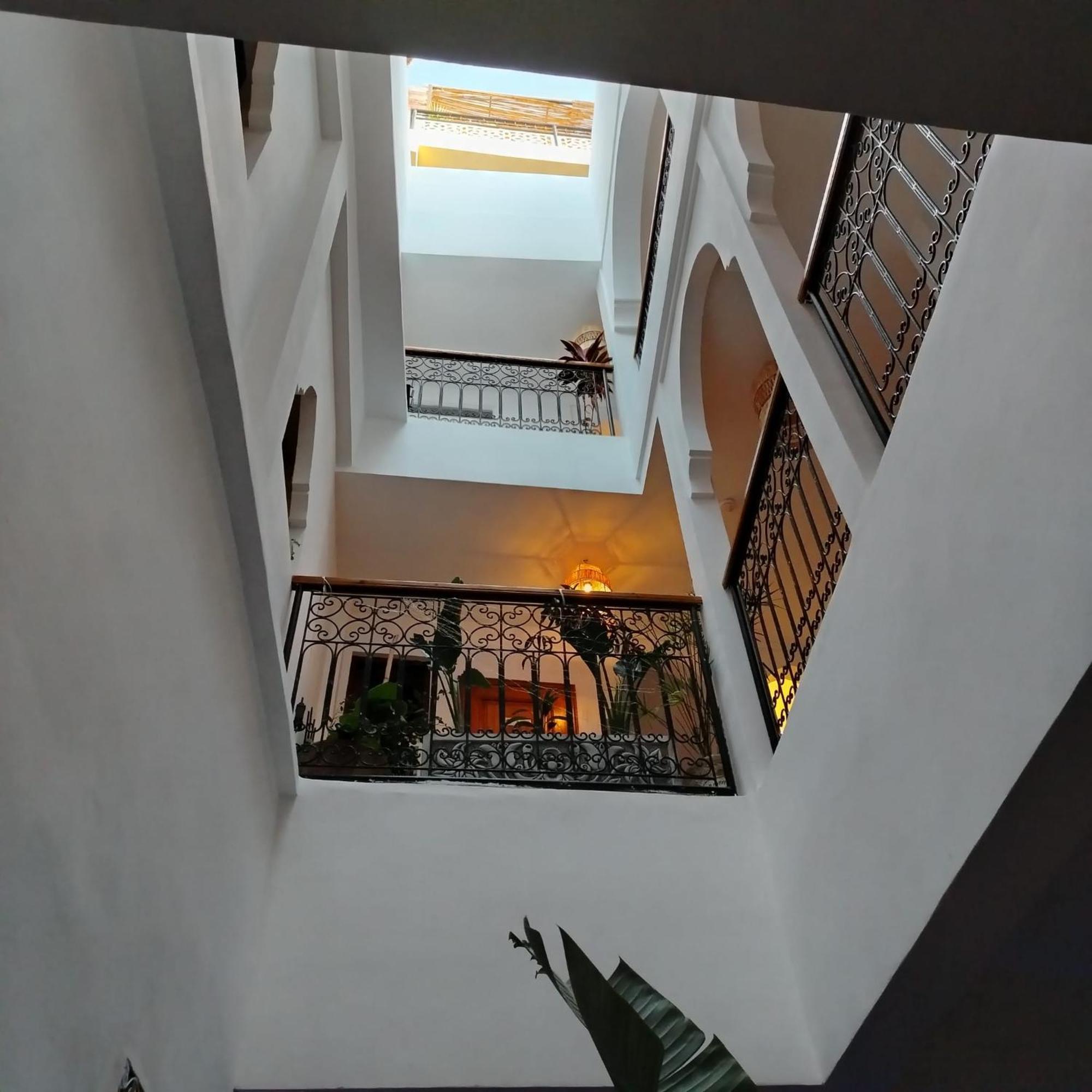 Riad & Spa Sous Le Soleil Chez Jerome Et Pamela Ch Marrakchi Marrakesh Exteriör bild