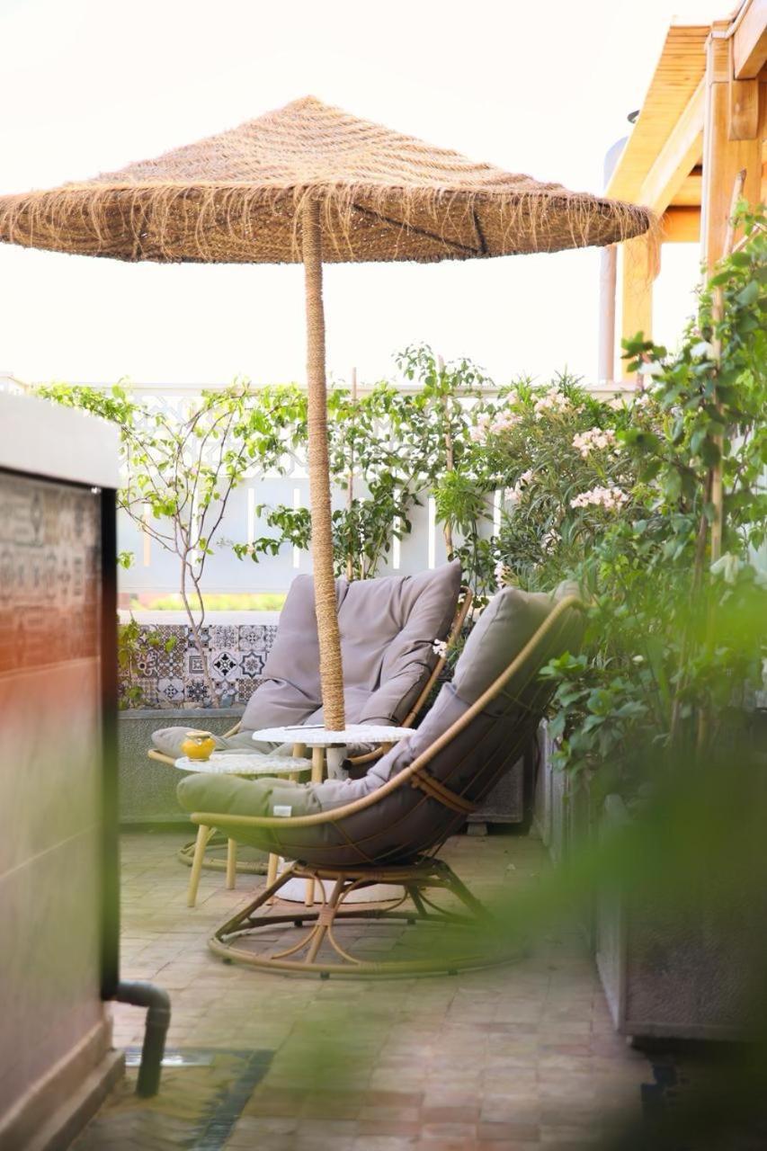 Riad & Spa Sous Le Soleil Chez Jerome Et Pamela Ch Marrakchi Marrakesh Exteriör bild