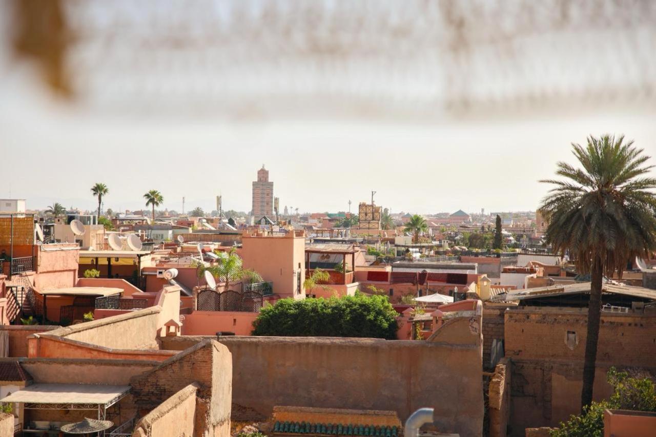 Riad & Spa Sous Le Soleil Chez Jerome Et Pamela Ch Marrakchi Marrakesh Exteriör bild